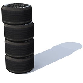 Pneu Car F1 3D Object | FREE Artlantis Objects Download